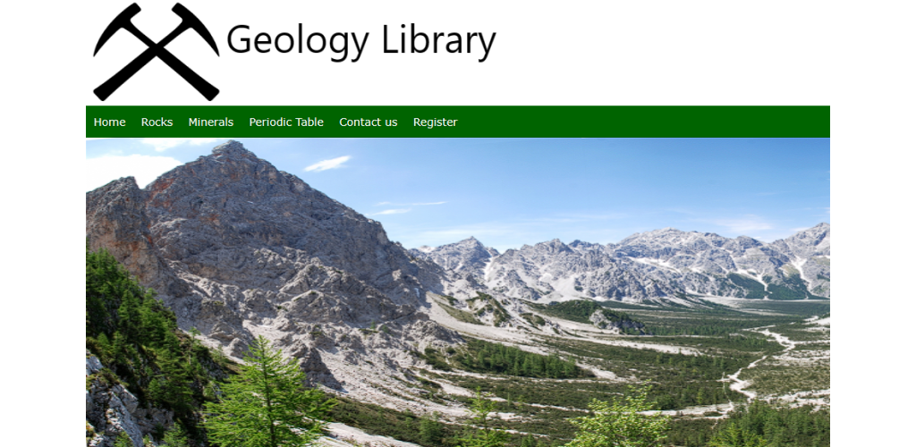 Geology Library feature graphic